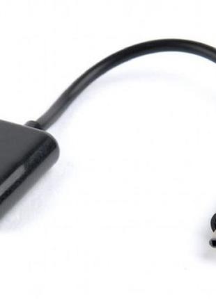 Переходник cablexpert a-otg-cmaf2-01 с type c папа на usb 2.0 мама ( каб., 20см)