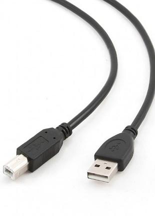 Кабель cablexpert ccp-usb2-ambm-1m usb2.0 a-папа/b-папа, 1 м, преміум якість
