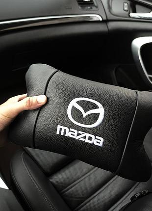 Практичная автомобильная подушка на подголовник, подушка для салона авто с логотипом бренда ax-40