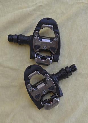 Контактні велопедалі шосе shimano pd-r535