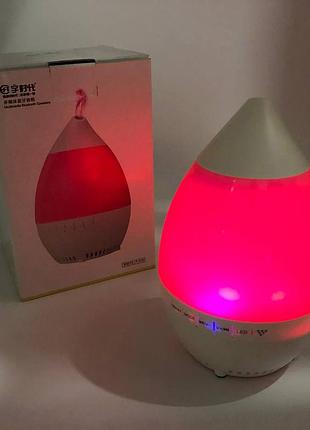 Детский увлажнитель воздуха ночник с led подсветкой, ионный увлажнитель воздуха домашний zt-12