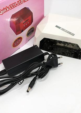 Лампа для ногтей с долгим сроком службы uv lamp ccf+led, лампа для запекания гель лака fh-90