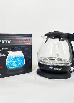 Надежный электрочайник domotec, чайник с автоматическим отключением в случае закипания lq-78