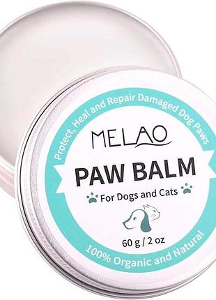 Бальзам для лап собак і котів melao paw balm 60 г
