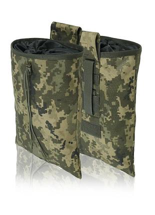 Військовий підсумок для швидкого скидання магазинів піксель reset pouch molle кордура тактичний на пояс компактний армійський