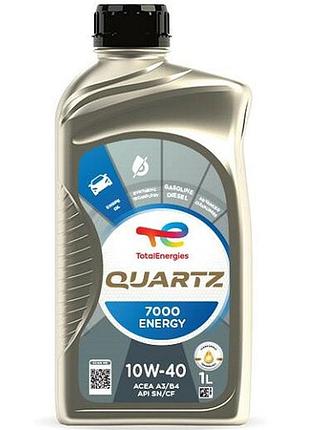 Моторное масло total quartz 7000 energy 10w-40 (1 л)