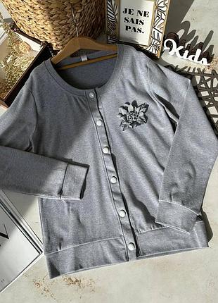 Шкільна кофта на гудзиках для дівчинки 6018, monili, молочний, для дівчаток, весна осінь, 128 5