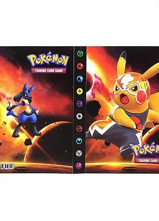 Альбом binder для колекціонування карток покемон pokemon atb - арена lego карт вкладишів наклейок біндер