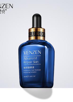 Зволожуюча сироватка для обличчя venzen natural organic hyaluronic acid moisture hydrating solution (30мл)