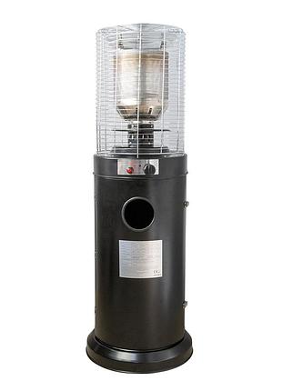 Уличный газовый обогреватель volteno vo2471 mini до 11 квт для кафе, патио и открытых зон отдыха