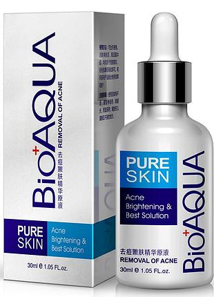 Сыворотка для лица анти акне bioaqua pure skin (30мл)