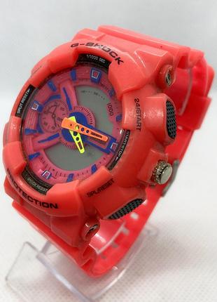 Годинник спортивний водних g-shock casio 3187me (касіо) червоних ( код: ibw858r)