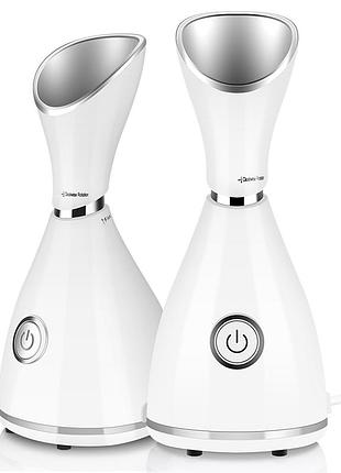 Сауна для обличчя парова сауна для обличчя nano ionic facial steamer розпарювач для обличчя білий