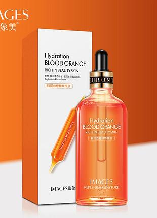 Сыворотка для лица с экстрактом красного апельсина images hydranion blood orange (100мл)
