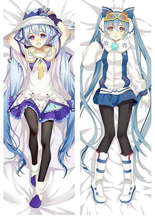 Аніме дакимакура хатсуне мику анімаційний проект «vocaloid china» / вокалоід клуб (подушка обнімашка) 120*40 150, 50*150, 50