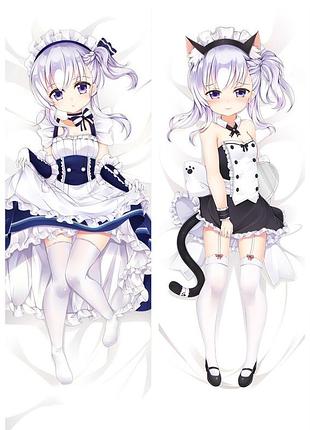 Аниме дакимакура белфаст лазурный путь azur lane (подушка обнимашка) 120*40 см 150, 50*150, 50