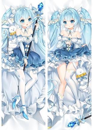 Аніме дакимакура хатсуне мику анімаційний проект «vocaloid china» / вокалоід клуб (подушка обнімашка) 120*40 150, 50*150, 50