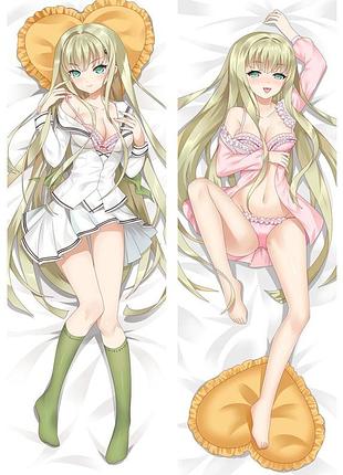 Аниме дакимакура kannagi yuuri bishoujo mangekyou (подушка обнимашка) 120*40 см 150, 50*150, 50