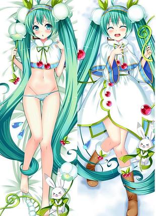 Аніме дакимакура хатсуне мику анімаційний проект «vocaloid china» / вокалоід клуб (подушка обнімашка) 120*40 150, 50*150, 50
