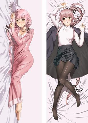 Аніме дакимакура лазурний шлях azur lane (подушка обнімашка) 120*40 см 150, 50*150, 50