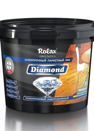Лак паркетний 1 л поліуретановий diamond полуглянцевий