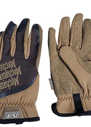 Перчатки mechanix fast fit tactical coyote brown