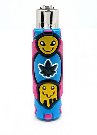 Зажигалка clipper the coolest silicone в силиконовом чехле 4