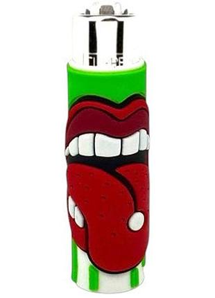 Зажигалка clipper lighter silicone spicy soul в силиконовом чехле 1