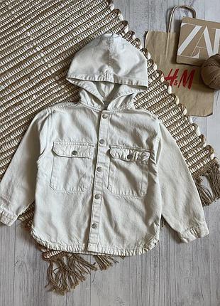 Джинсова курточка zara 4-5 років