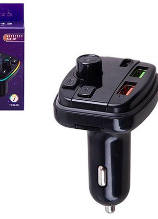 Модулятор fm 5в1 m12 12-24v bluetooth (m12)