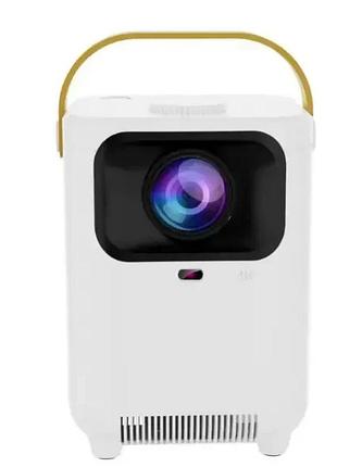 Портативний проектор + пульт, 4k hd, android 11.0, wi-fi 6.0, bluetooth, e350 / мультимедійний проектор домашній