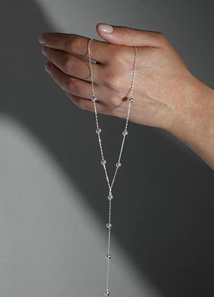 Серебряное колье 3