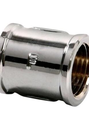 Муфта хромированная 3/4" ferro