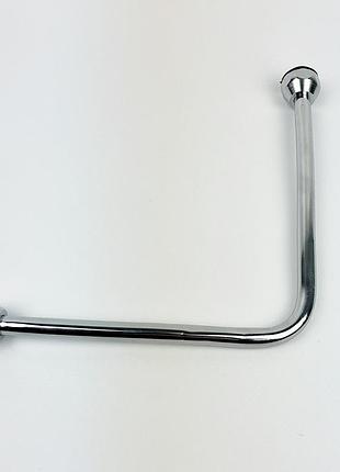 Гнучка підводка мідна хромована кут 90°, 1/2 вв, d 10 мм бумеранг flexy chrome 34 см (17+17)