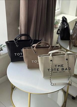 Жіноча сумка marc jacobs tote bag, сумка маркabс той біг, shoper, shopper, шопер, шопер