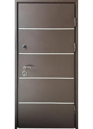 Двери входные металлические уличные, тамбурные металл/мдф галиция кватро 860,960х2050х96 левое/правое 860, правое