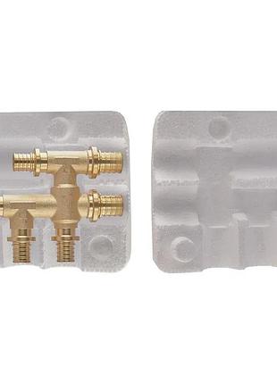Трійник в од. площ. koer ka.tu-20-16-16 - 20(2.8mm)x16(2.2mm)x16(2.2mm) (теплоіз.кожух) (kr5868)