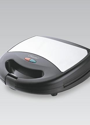 Електрична тостерниця для бутербродів maestro mr-713 750 вт сендвічниця тостер для дому