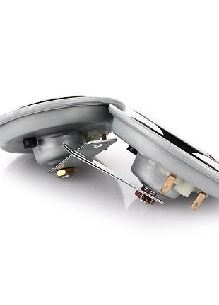 Сигнал дисковый 110mm 12v elegant 100 702