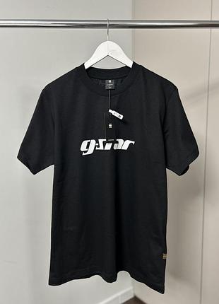 Нова чоловіча чорна футболка g-star