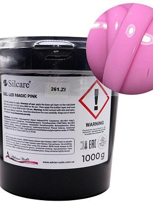 Led magic pink 1kg - гель для нарощування