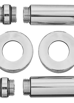 Комплект подовжувачів koer kf.set.06mf 1/2fx1/2m хромований (kr5849)