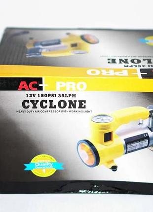 Авто компресор насос cyclone air compressor 10