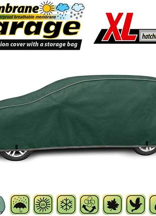 Тент чехол на авто универсал, хэтчбек xl 480х178x136 см membrane garage kombi-hatchback kegel 5-4729-248-3050