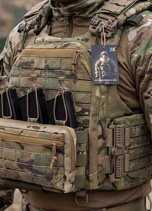 Преміум плитоноска warmor gen.6 піксель+ підсумок органайзер комбінований під 3 магазини мультикам