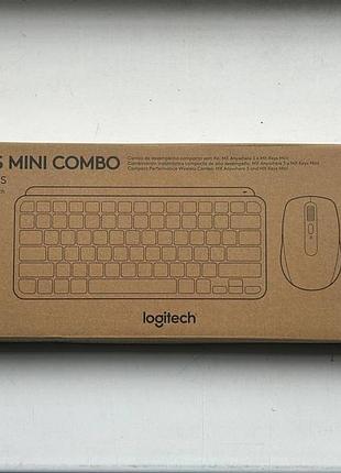 Комплект беспроводной logitech mx keys mini combo (клавиатура, мышь)