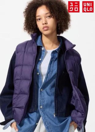 Жилет puffertech uniqlo
