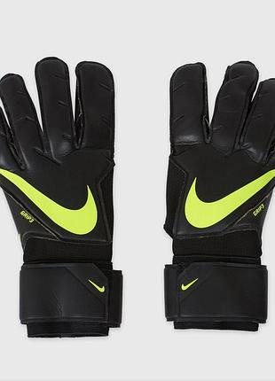 Чоловічі / жіночі рукавиці воротарські найк оригінал nike gk cn5651-013