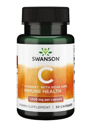 Vitamin c rose hips 1000mg - 30caps