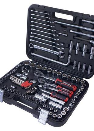 Набор инструментов 1/2" & 3/8" & 1/4", 126 ед., cr-v storm intertool et-8126